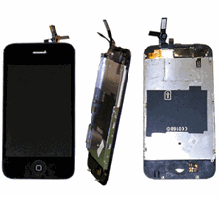 ConsolePlug CP21137 for iPhone 3G Complete LCD Assembly Digitizer, Front Glass and Frame